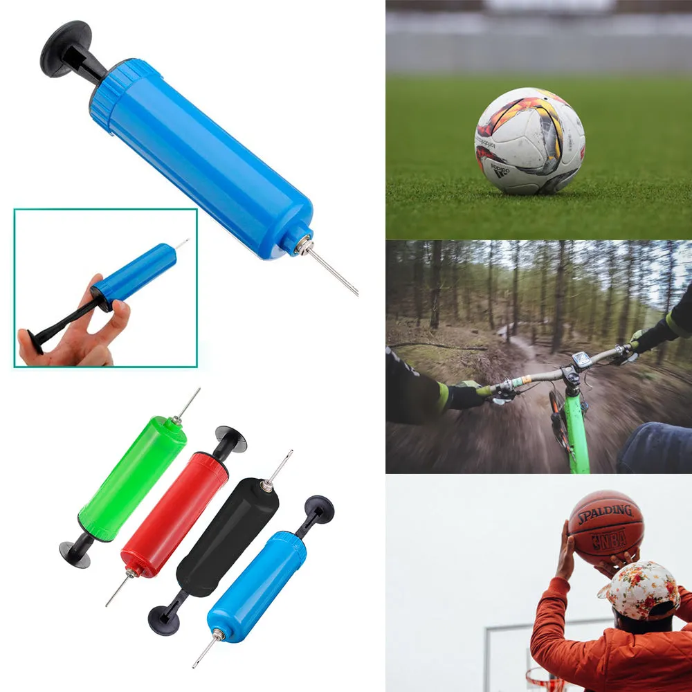 96 Wholesale Cycling Sports Ball Handheld Air Pump Volleyball Inflator W/ Needle