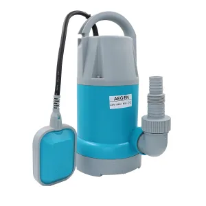 Aegon ASP750 1 HP 750W Sewage Single Phase IPX8 Submersible Pump (13000 L/H, Max Height 8m, Depth 7m)