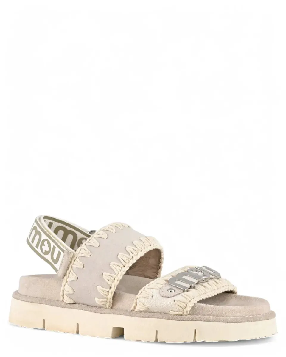 Bio Sandal Back Strap Mou con Cinturino al Tallone