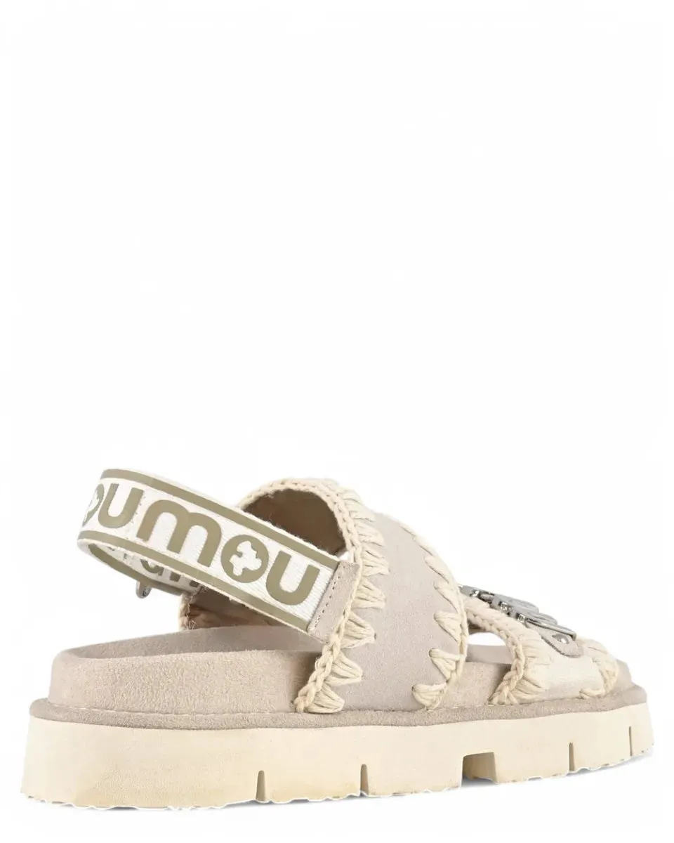 Bio Sandal Back Strap Mou con Cinturino al Tallone