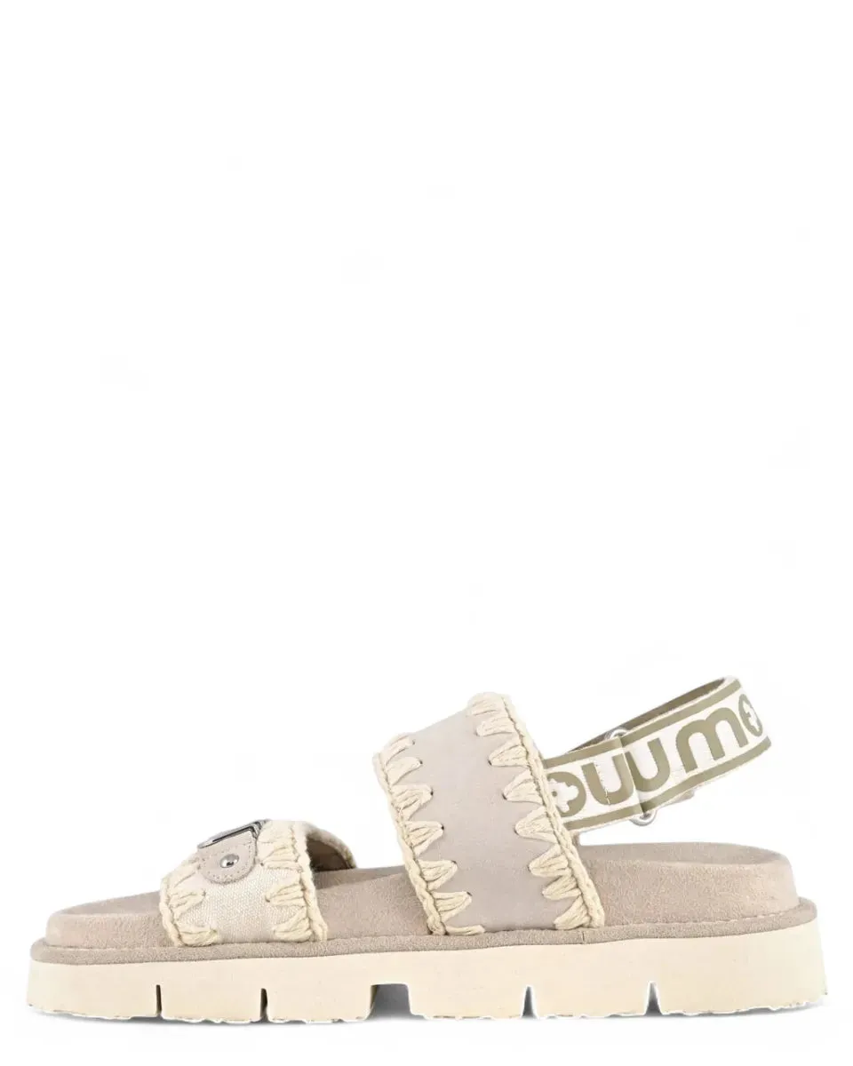 Bio Sandal Back Strap Mou con Cinturino al Tallone