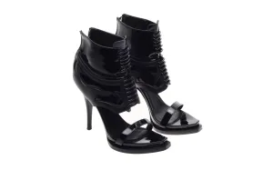 Givenchy - Black Heels with Patent Trim - IT 38 1/2