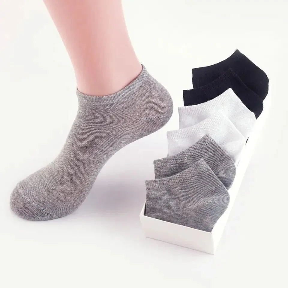 Local Pack of 3 Cotton Ankle Socks