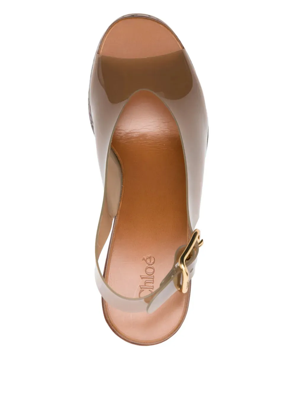 Maxime Wedge Sandal in Sunny Brown