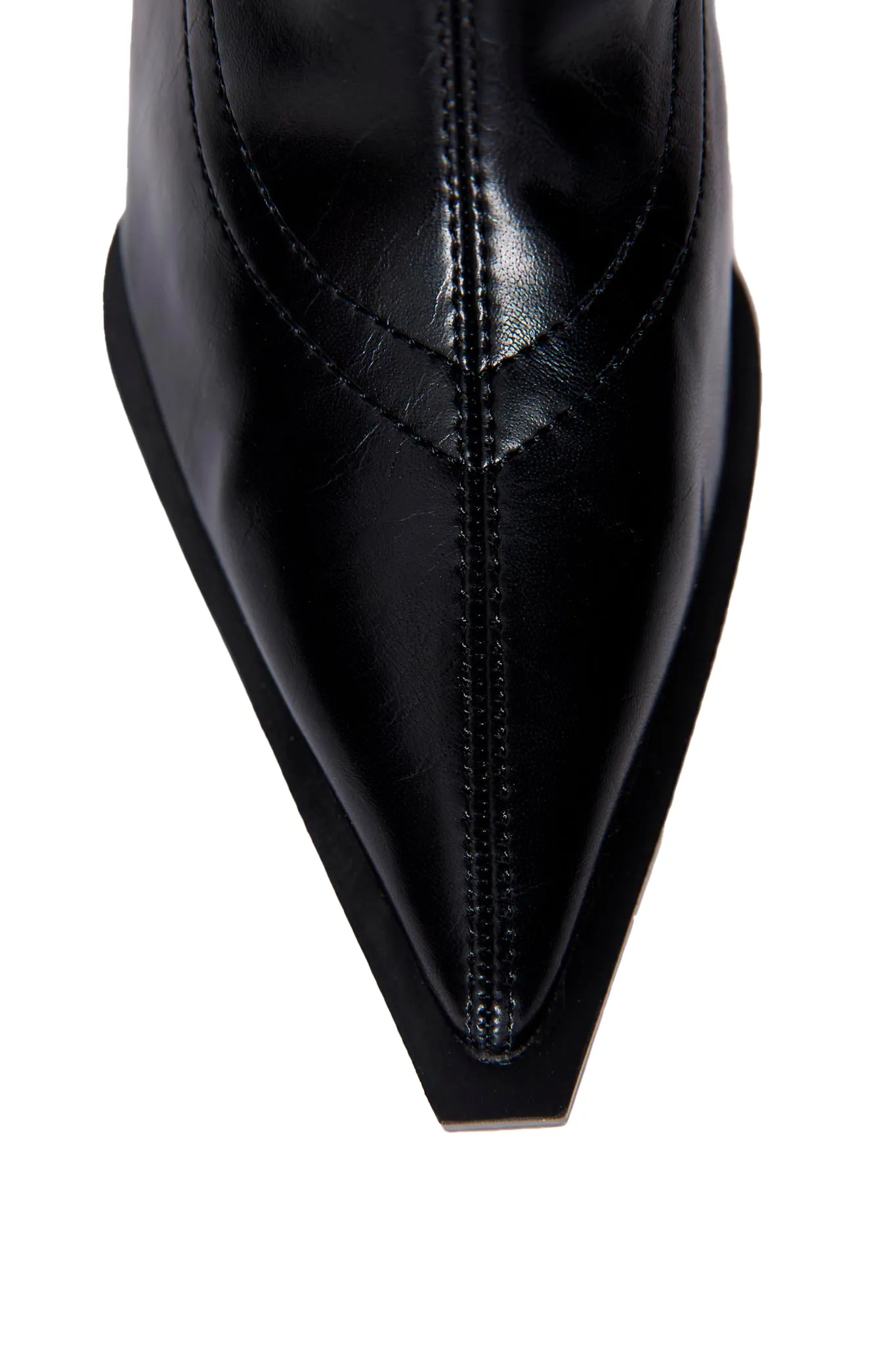 POINTED TOE HEELED BOOTS