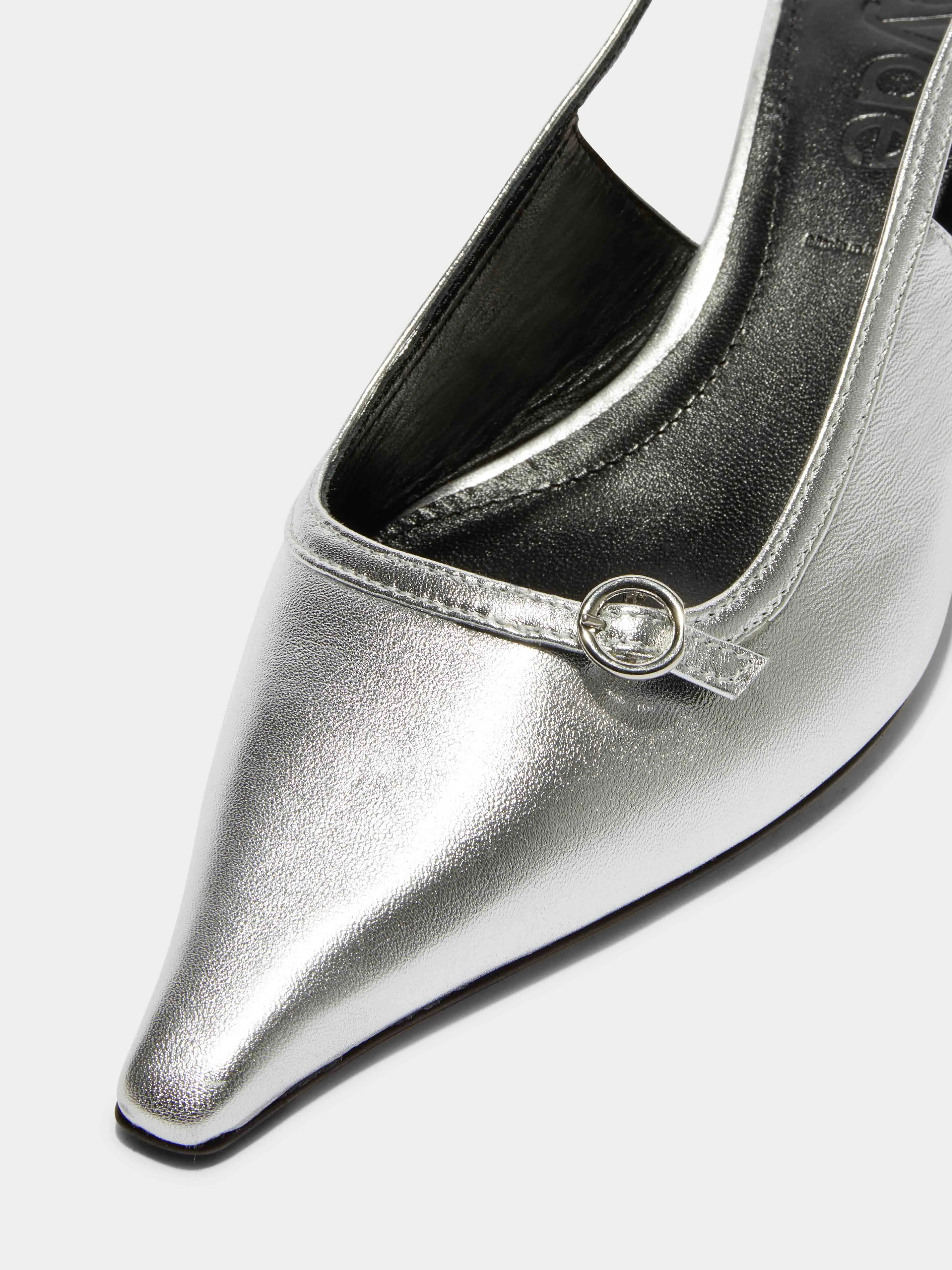 Saba Leather Slingback Pumps