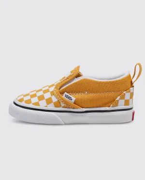 Toddler Slip-On V Color Theory Checkerboard (Golden Glow)