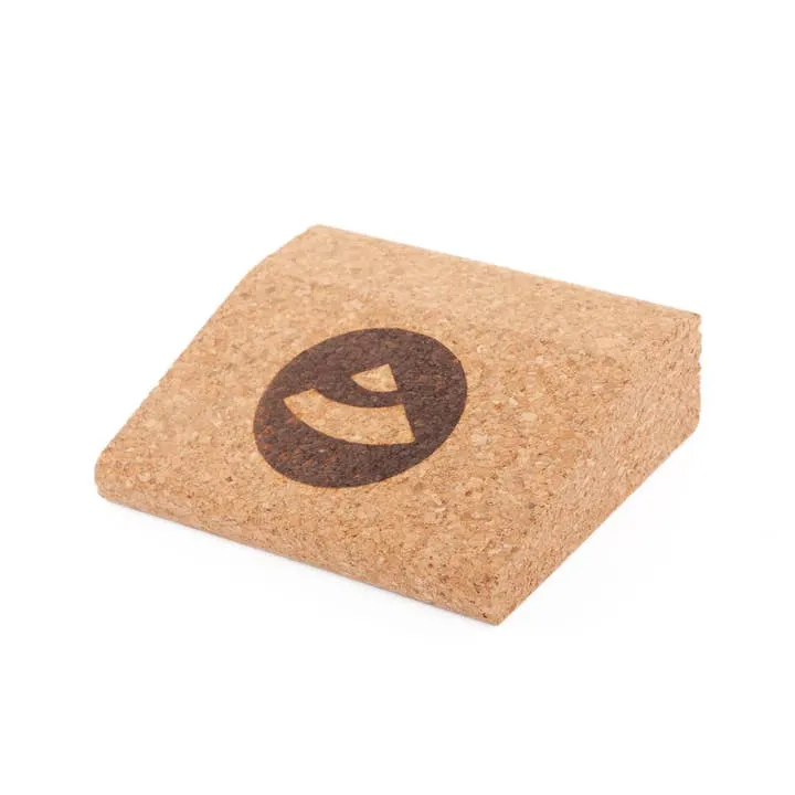 Yoga cork wedge